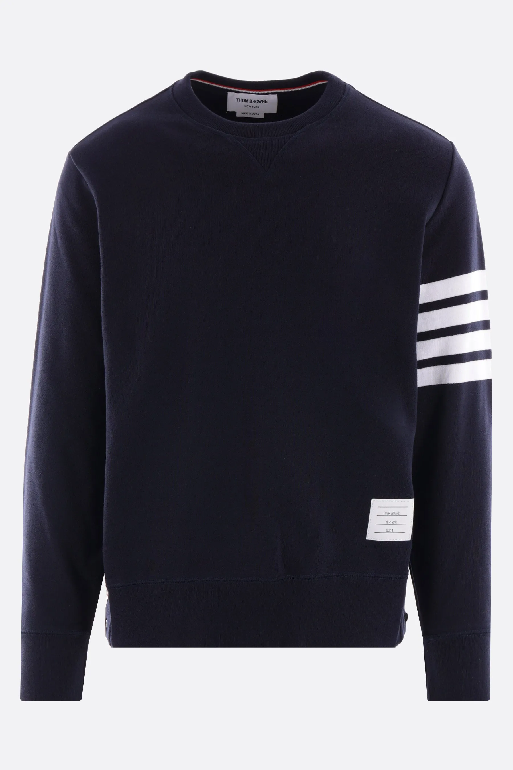 4bar detailed jersey sweatshirt