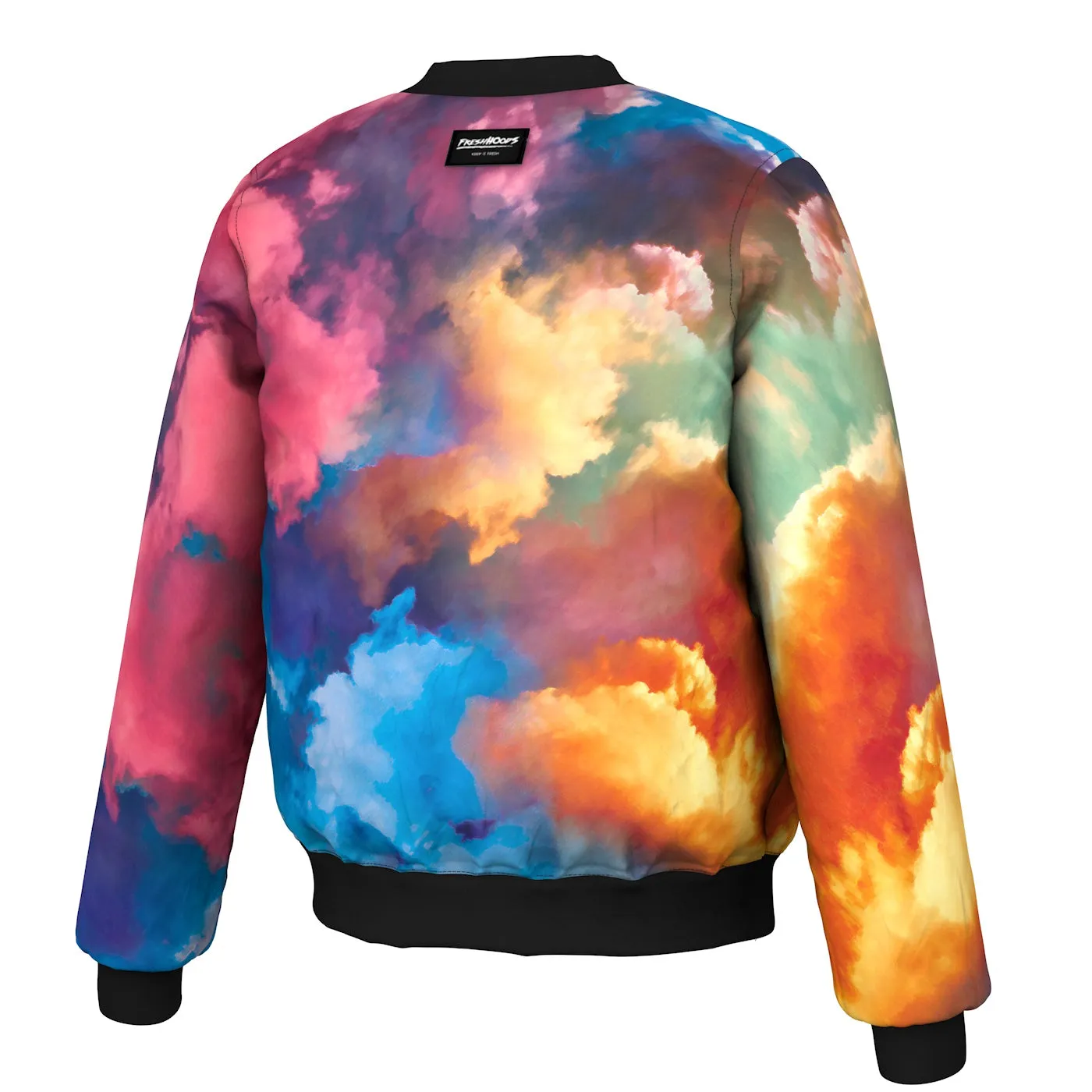 Abstract Bomber Jacket