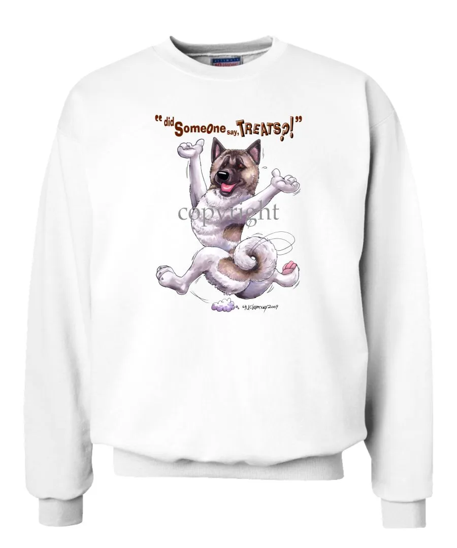 Akita - Treats - Sweatshirt