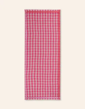 Apink woven scarf