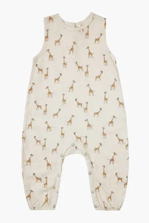 Baby Romper Rylee   Cru Mills Giraffes