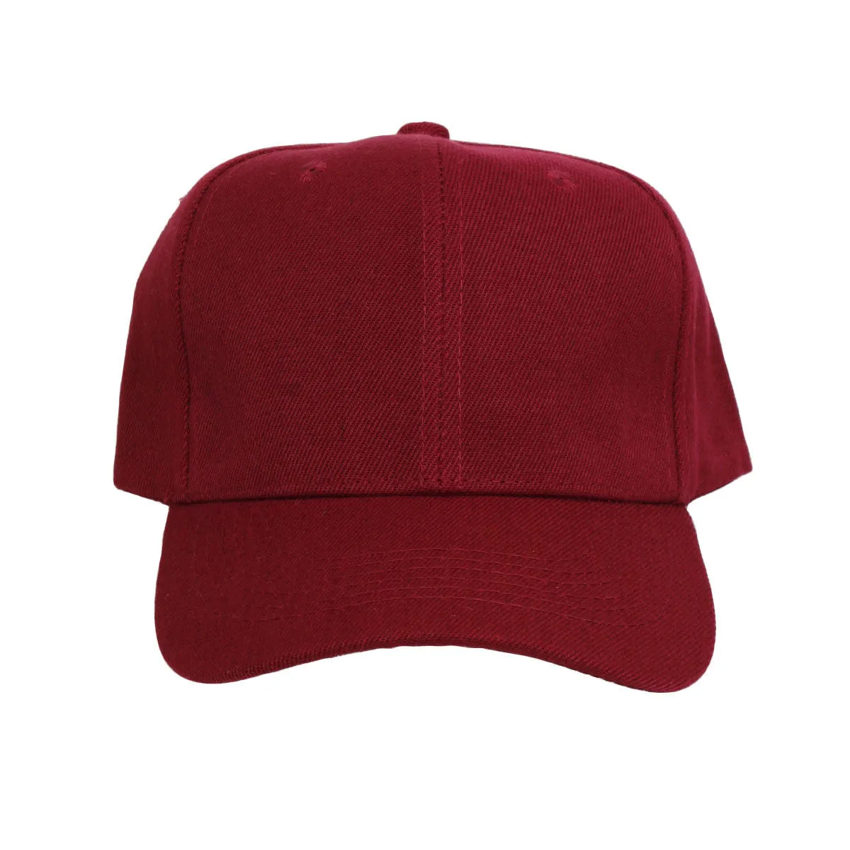 Bad Hair Days Baseball Cap - Burgundy