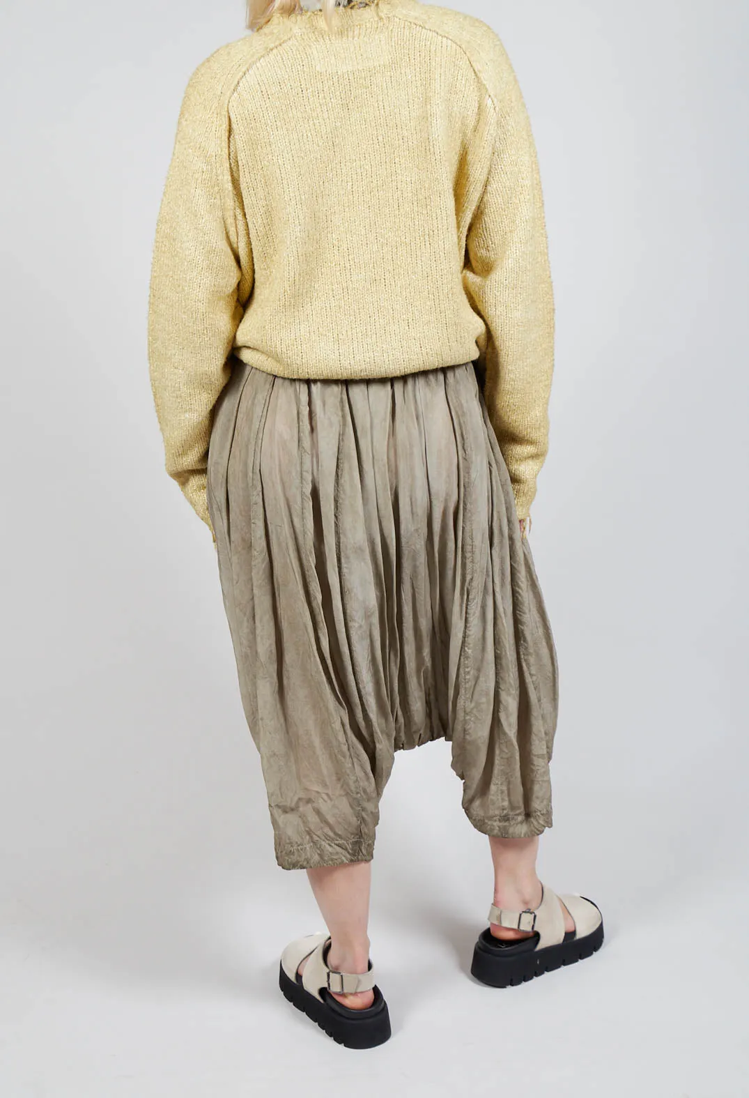 Balloon Trousers in Linen