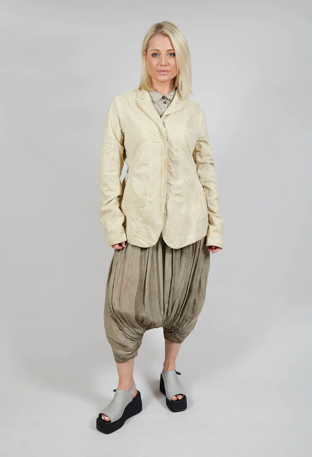 Balloon Trousers in Linen