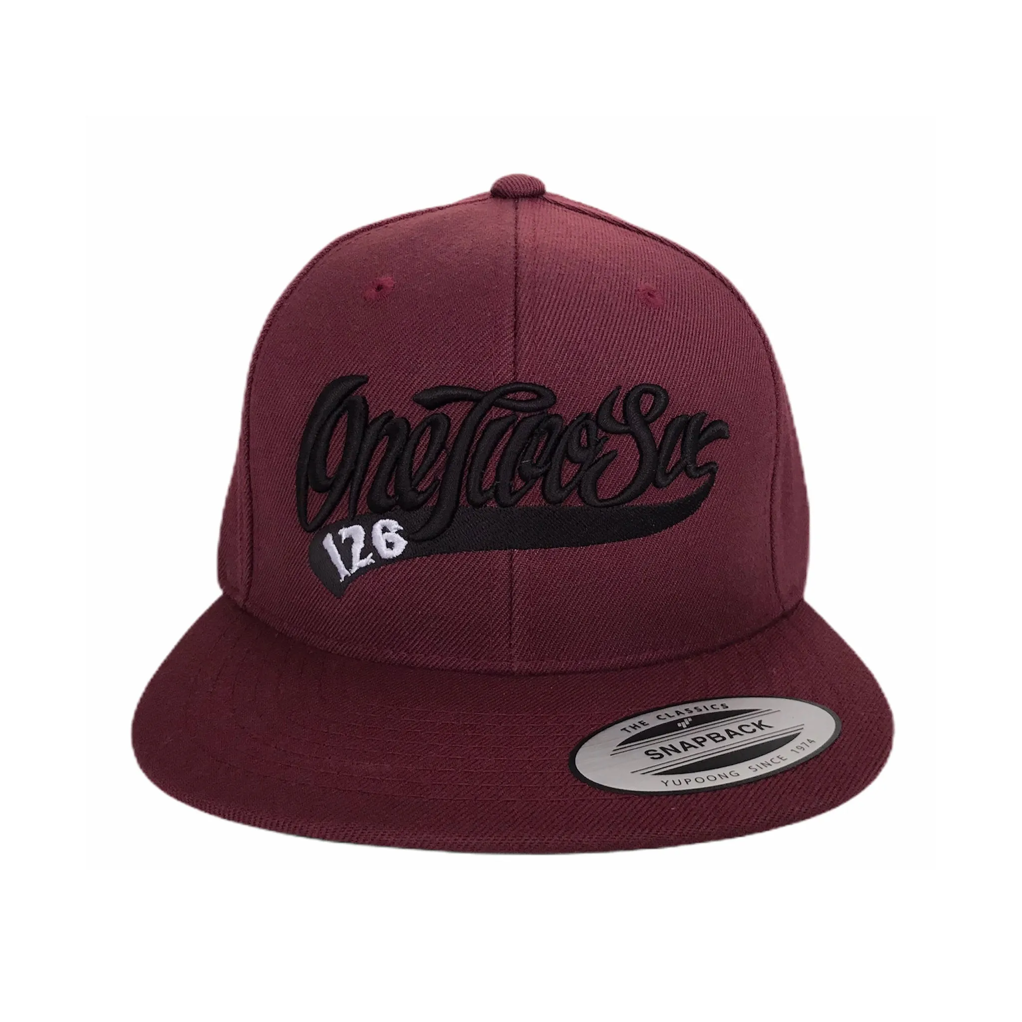 Baseball Logo SnapBack  (Maroon)