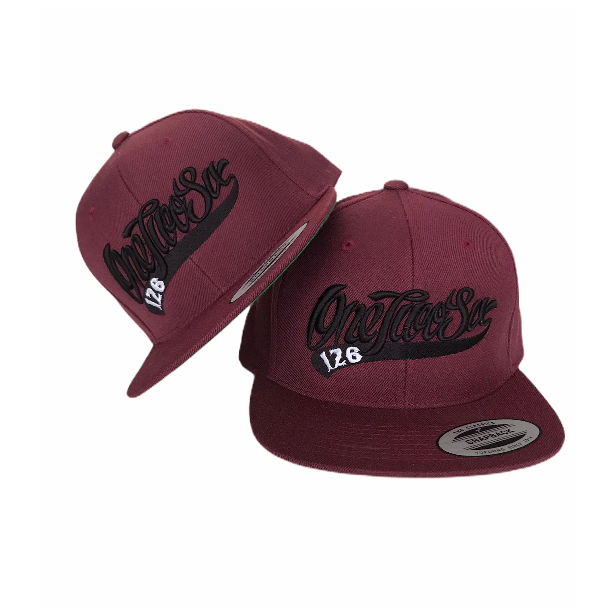 Baseball Logo SnapBack  (Maroon)