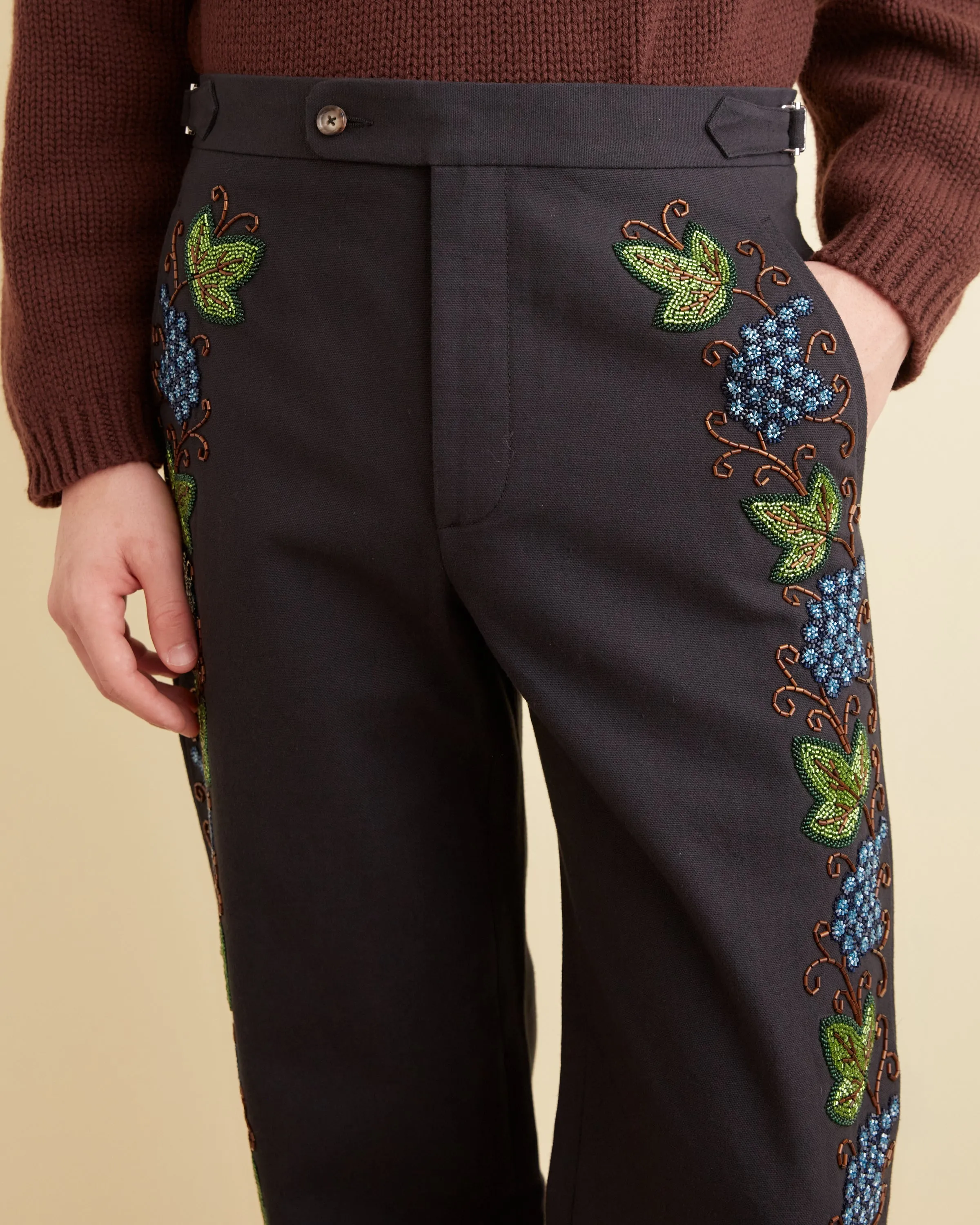 Beaded Concord Trousers