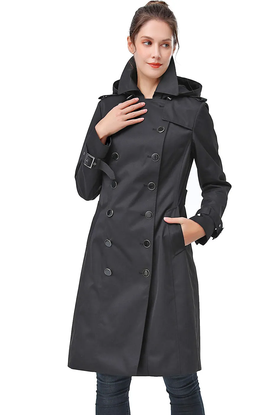 BGSD Women Karla Waterproof Trench Coat