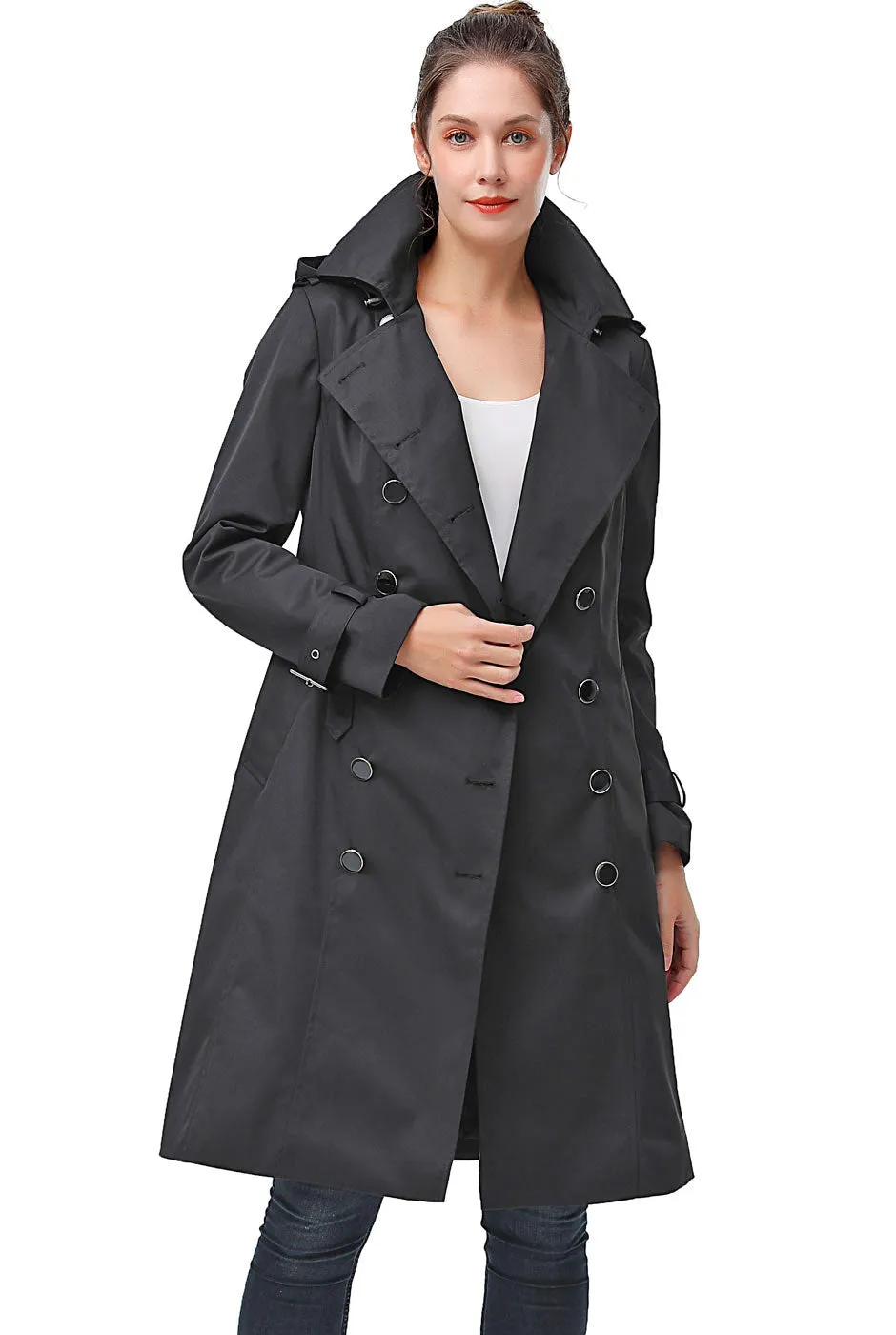 BGSD Women Karla Waterproof Trench Coat