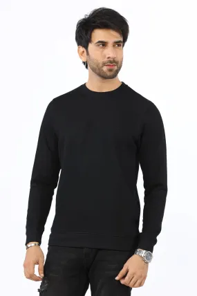 Black Basic Sweatshirt