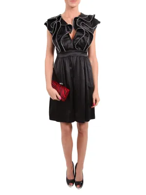 Black Ruffles Dress