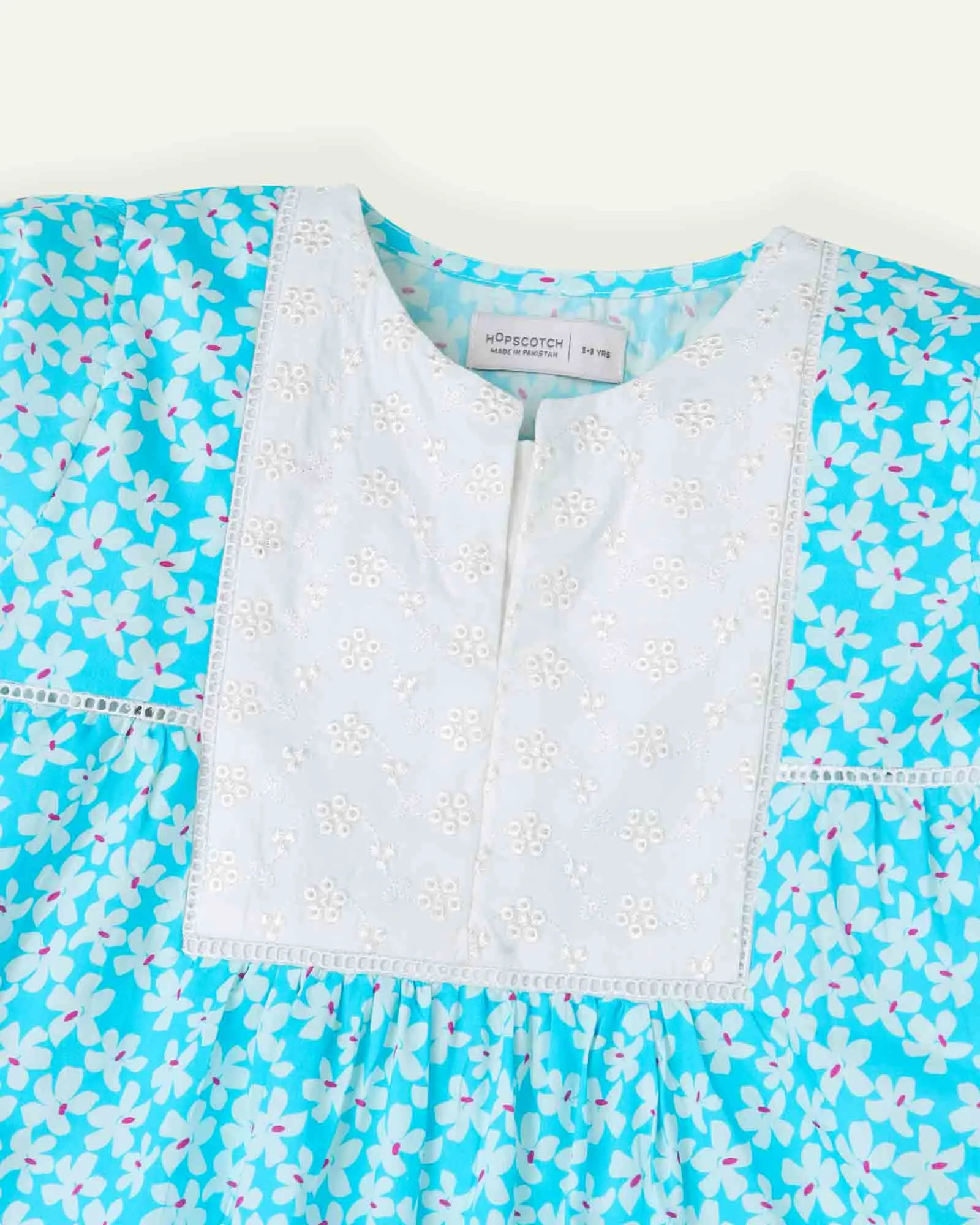 Blue Floral Tunic