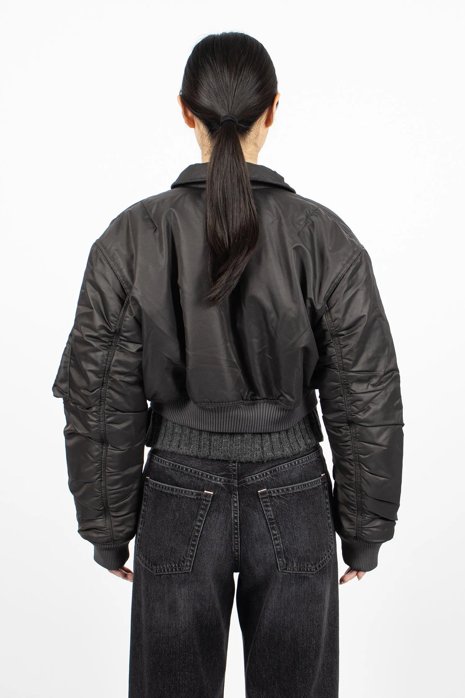 Bomber Jacket Anthracite Grey