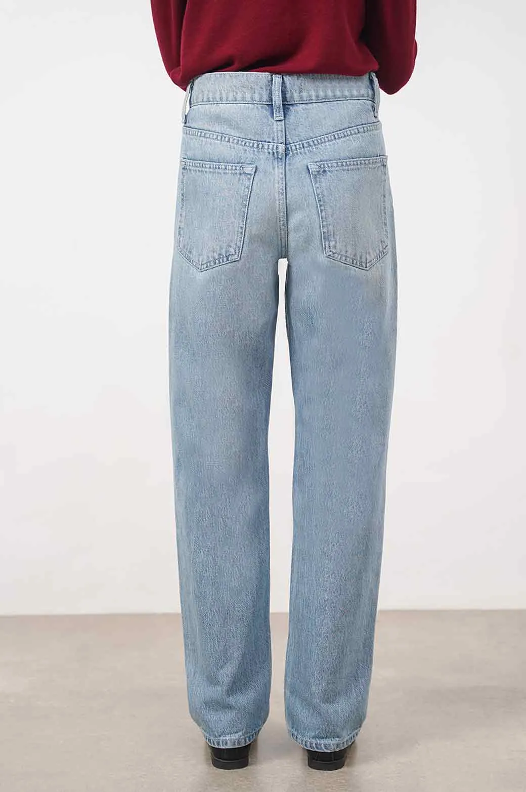 BOYFRIEND STRAIGHT JEANS