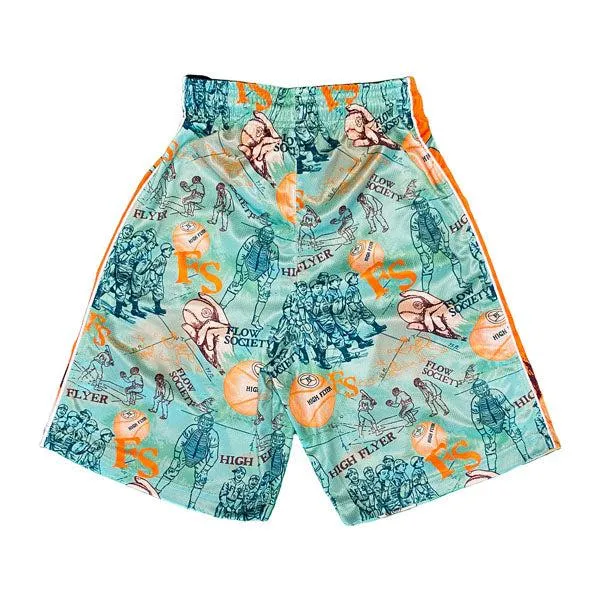 Boys Retro High Flyer Baseball Short