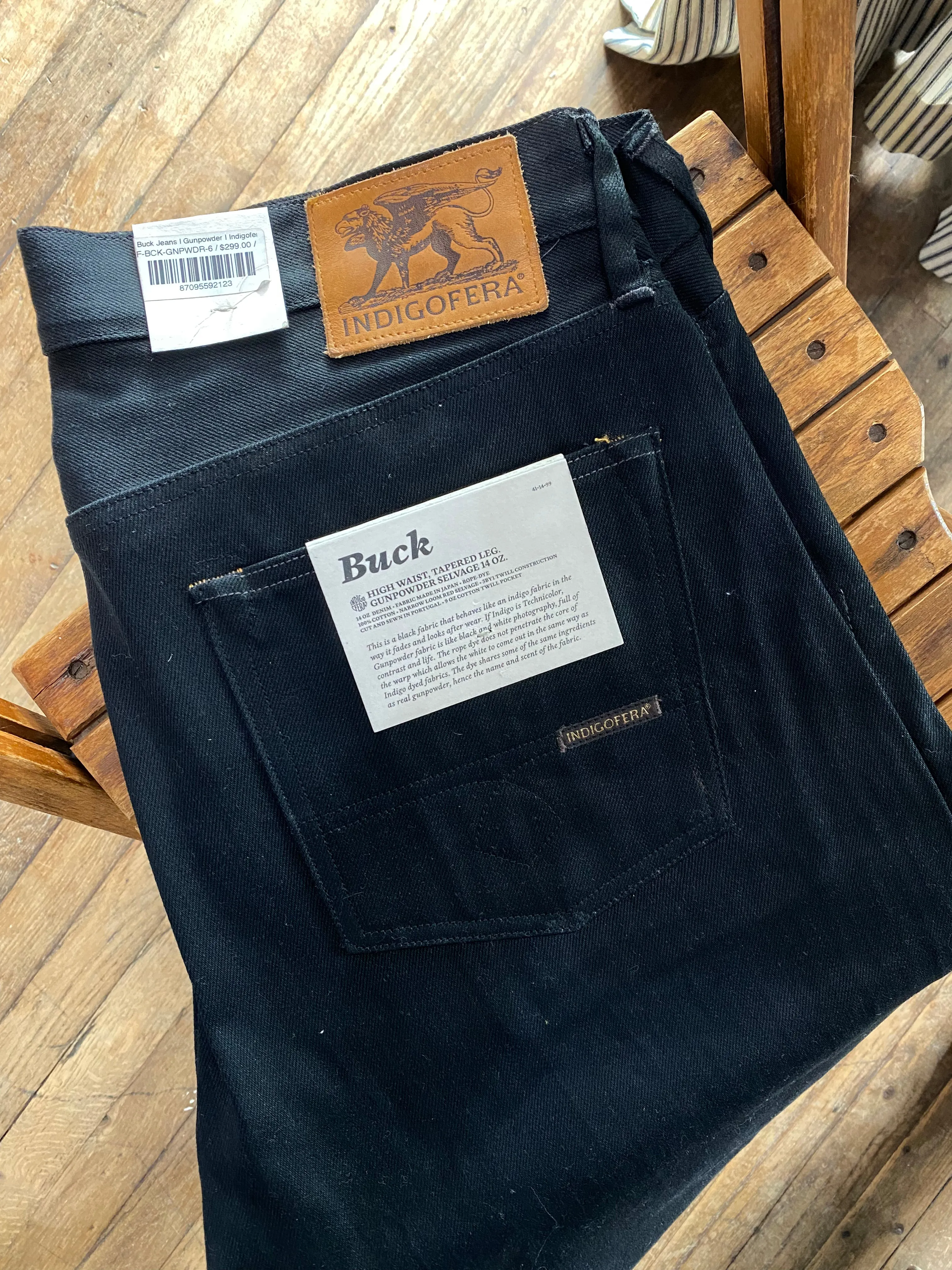 Buck Jeans | Gunpowder | Indigofera