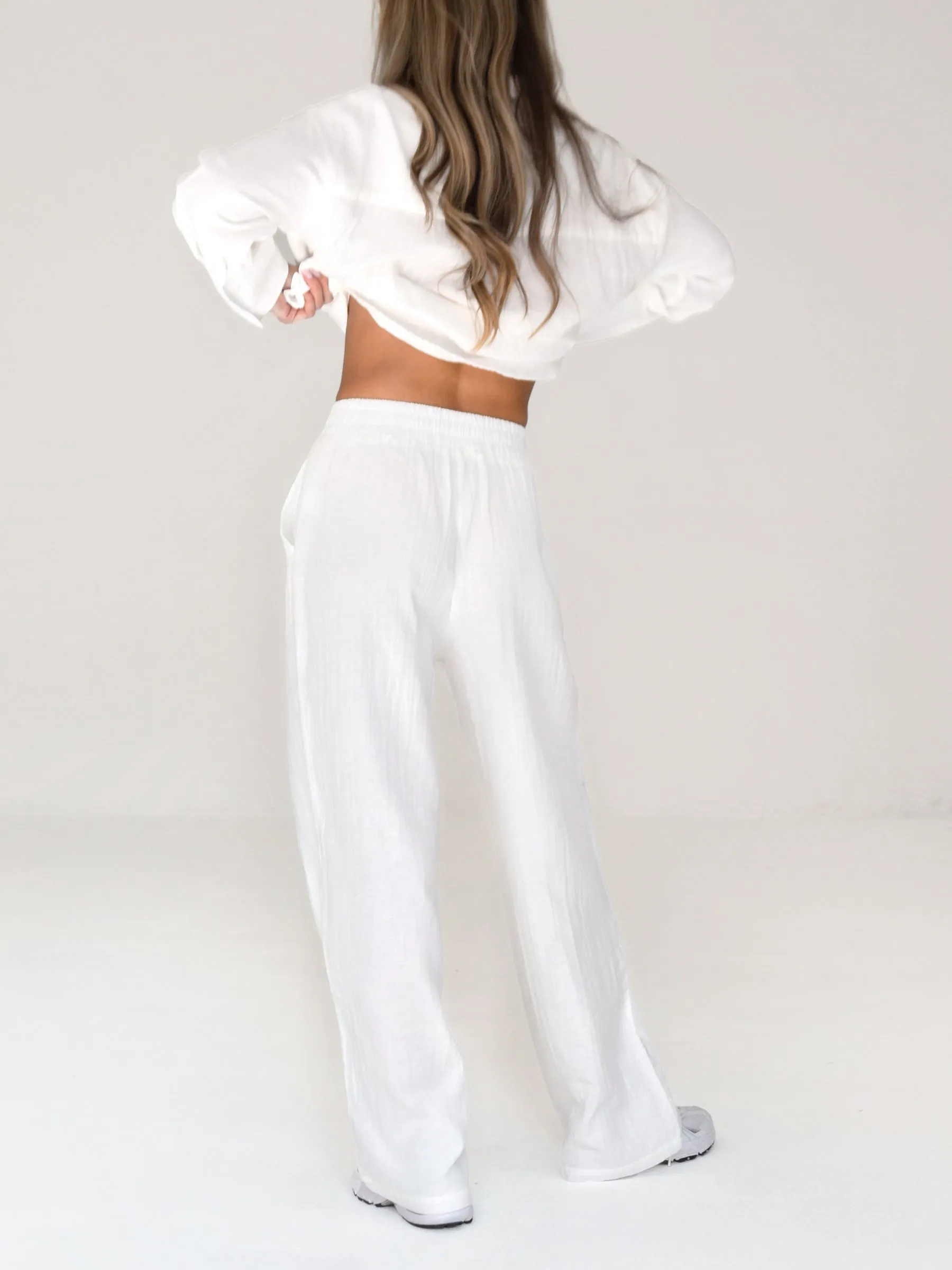 Camilla Trousers - White