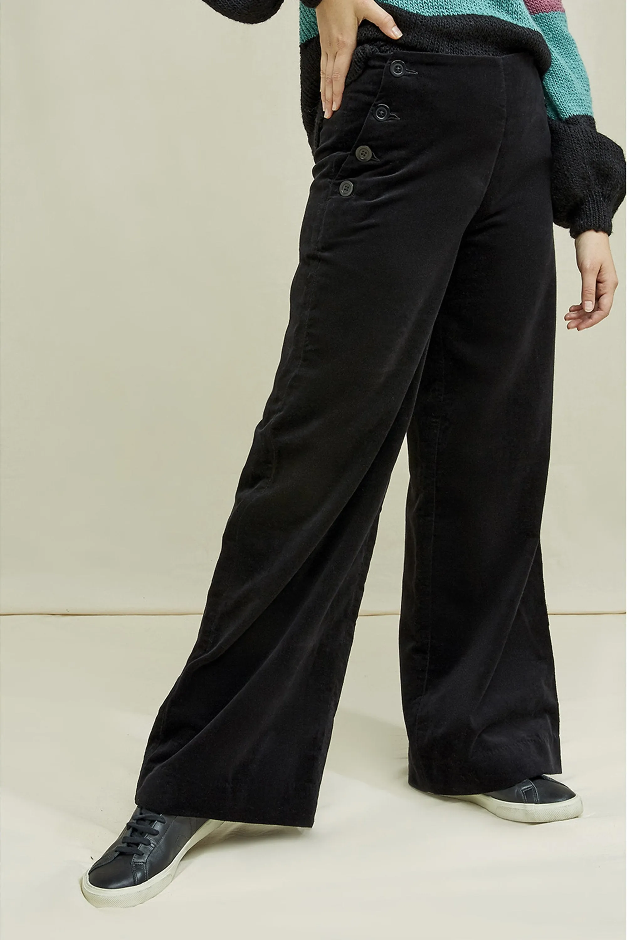 caren velvet trousers