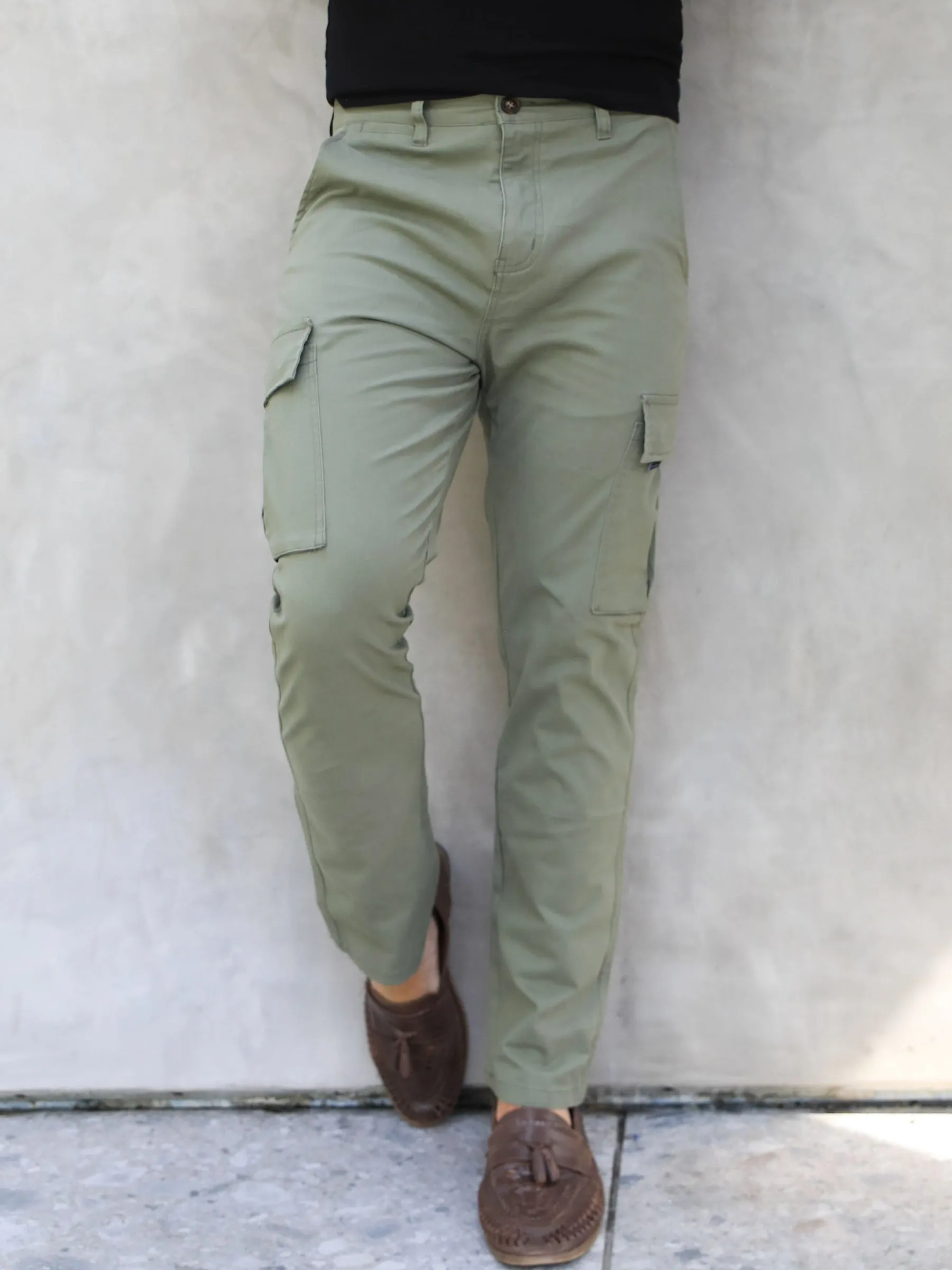 Cargo Trousers - Green