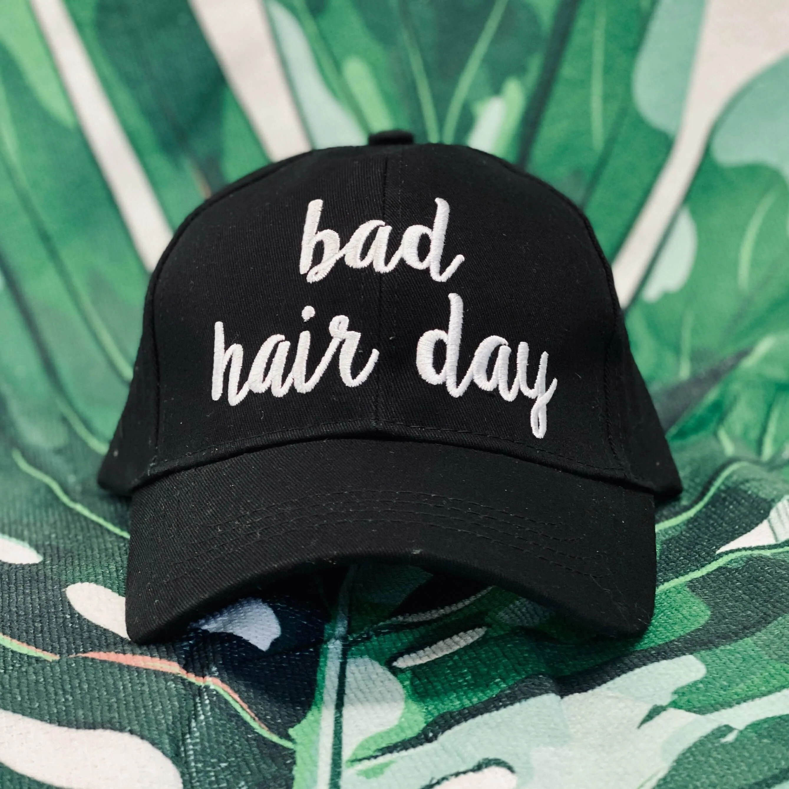 CC Black Bad Hair Day Baseball Hat