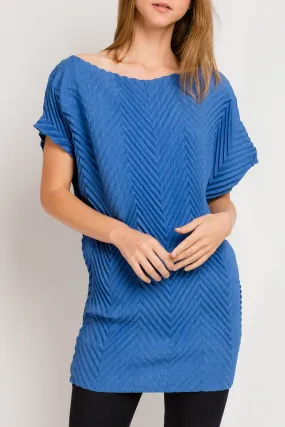 Chevron Andy Tunic Dress | Royal