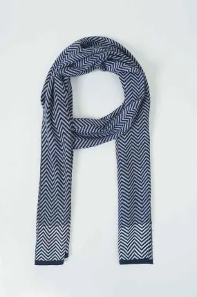 CHEVRON PRINT SCARF