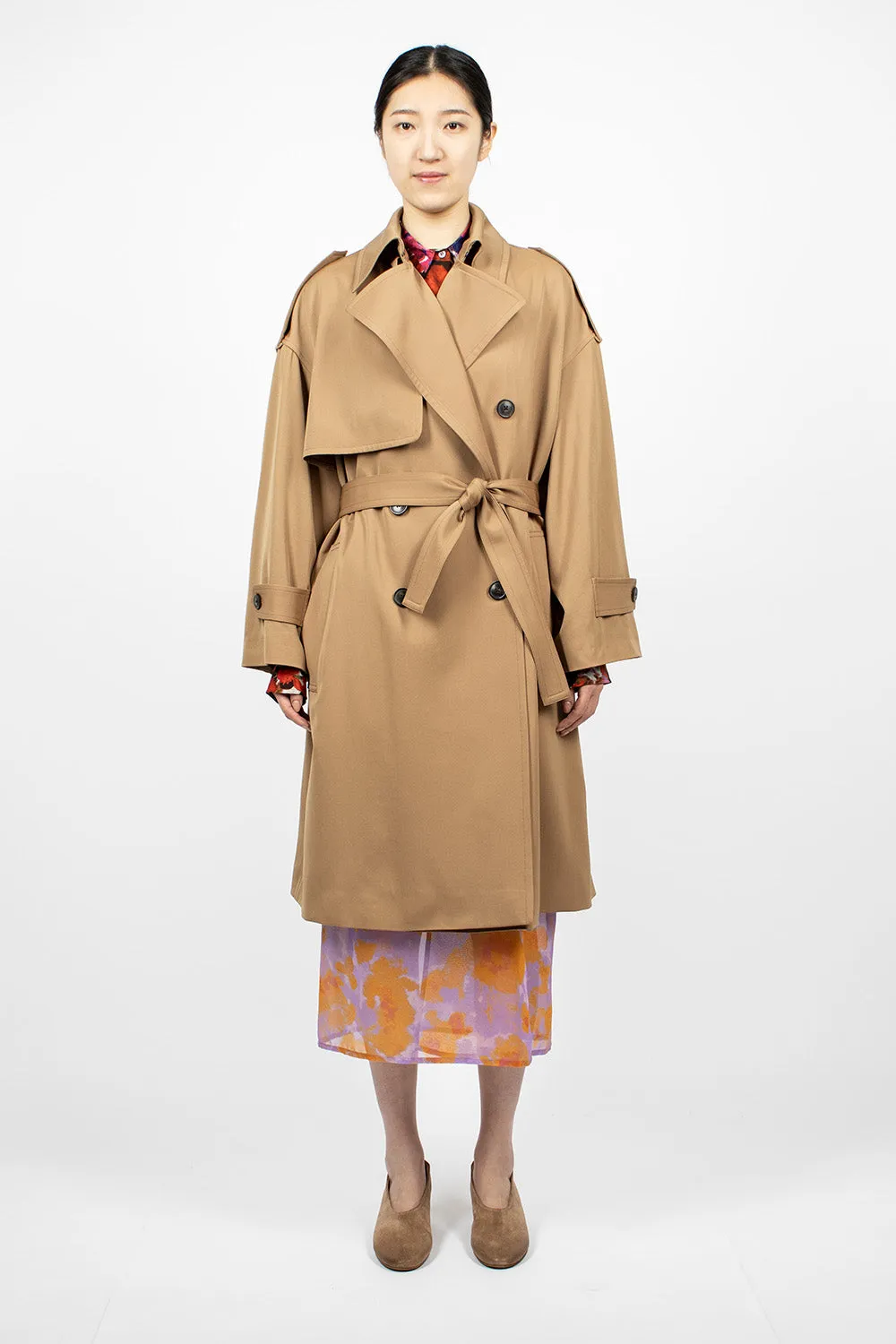 Classic Trench Coat Camel