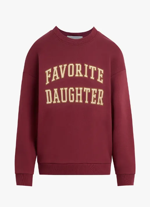 Collegiate Sweatshirt ~ Sangria Nights