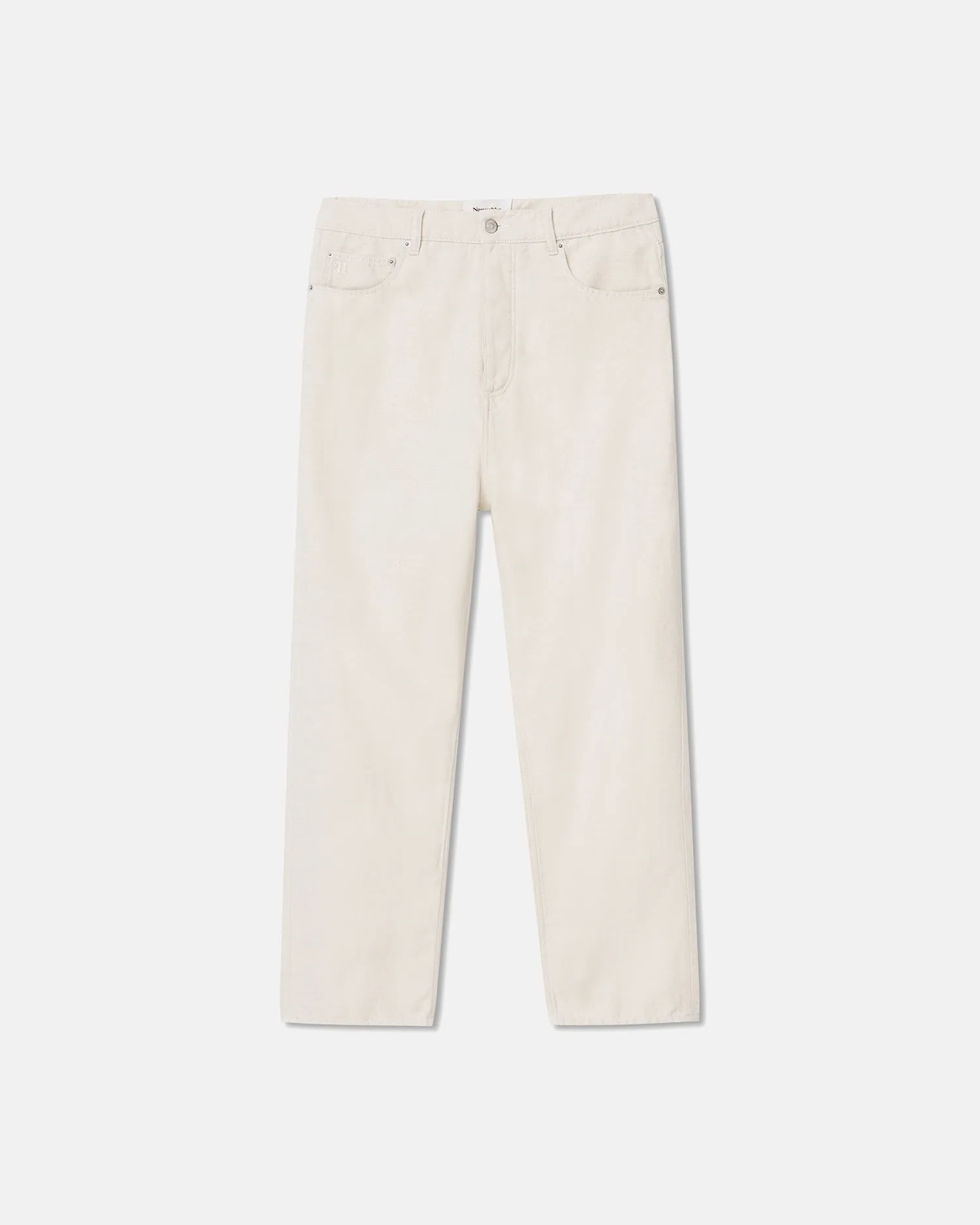 Connor - Loose-Leg Jeans - Natural