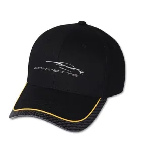 Corvette Next Generation Gesture Baseball Hat -Black