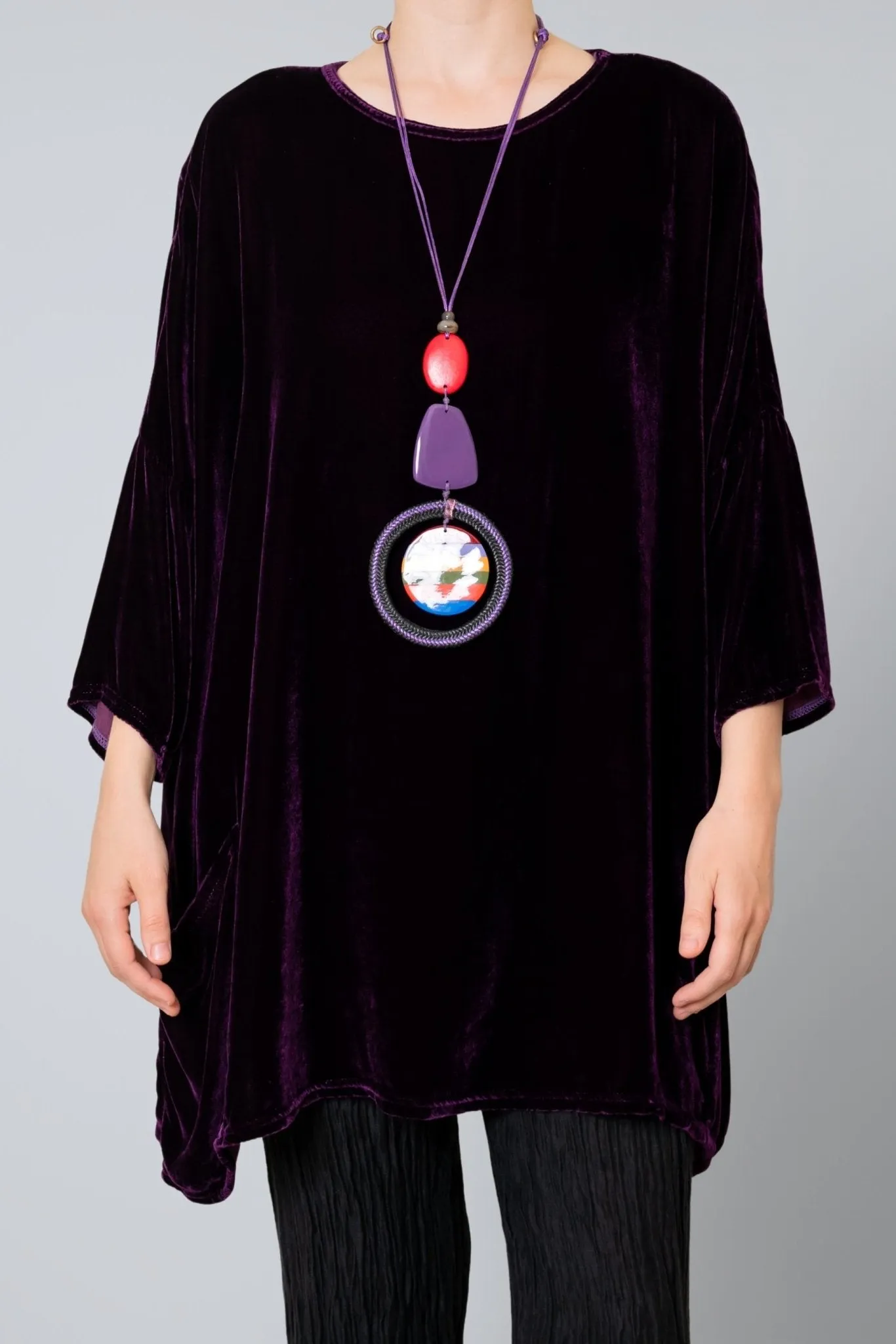 Cutloose Velvet Tunic