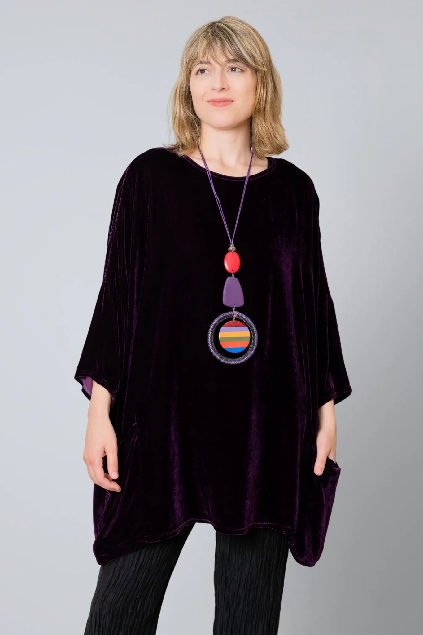 Cutloose Velvet Tunic