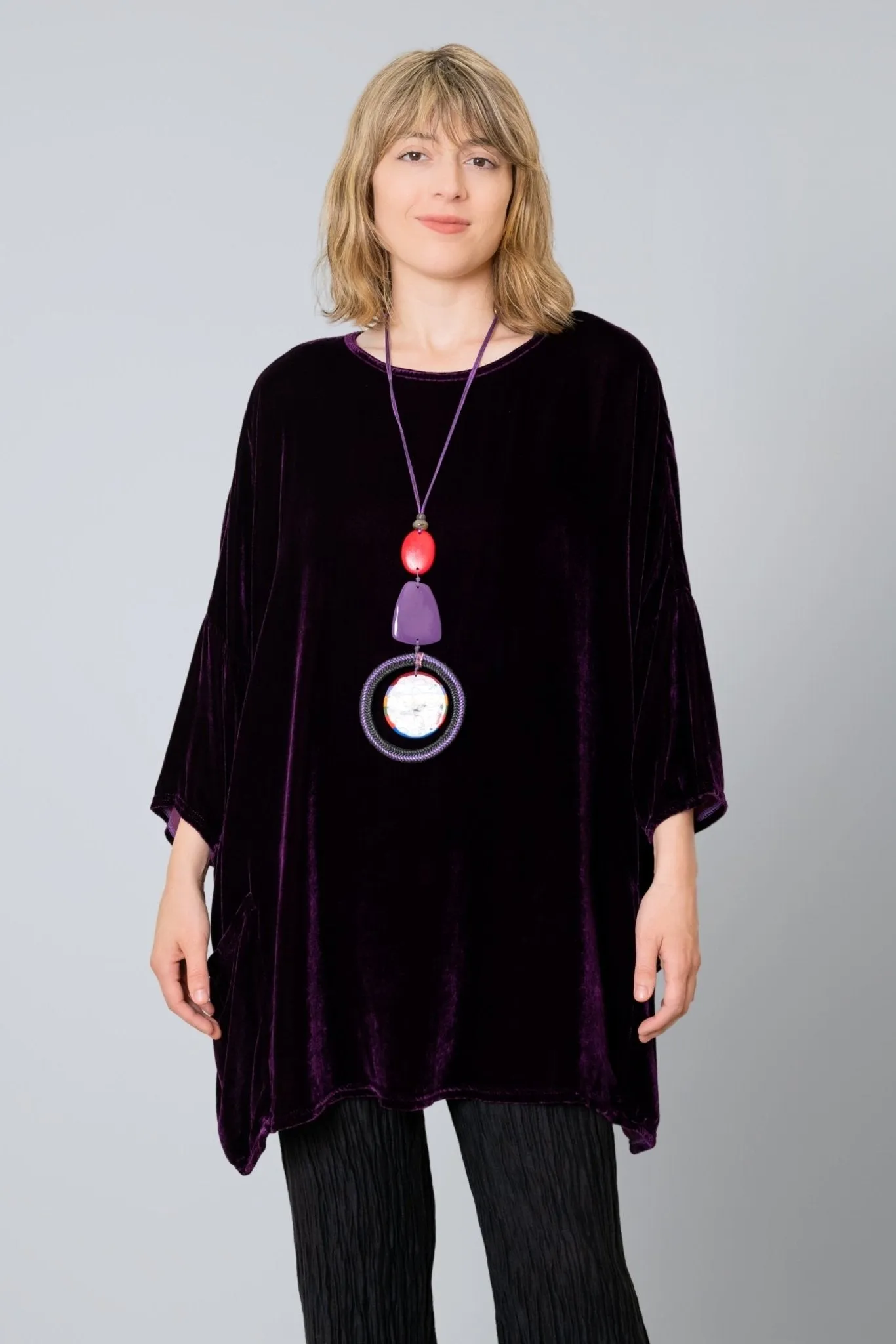 Cutloose Velvet Tunic