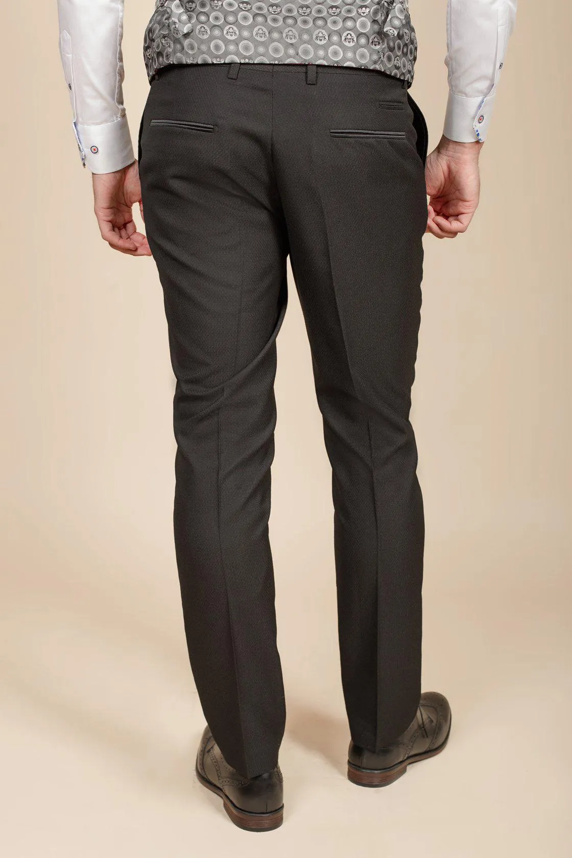 DALTON - Black Diamond Trousers