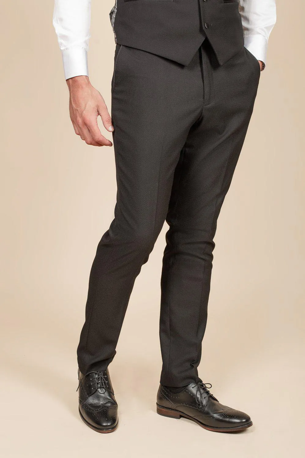 DALTON - Black Diamond Trousers