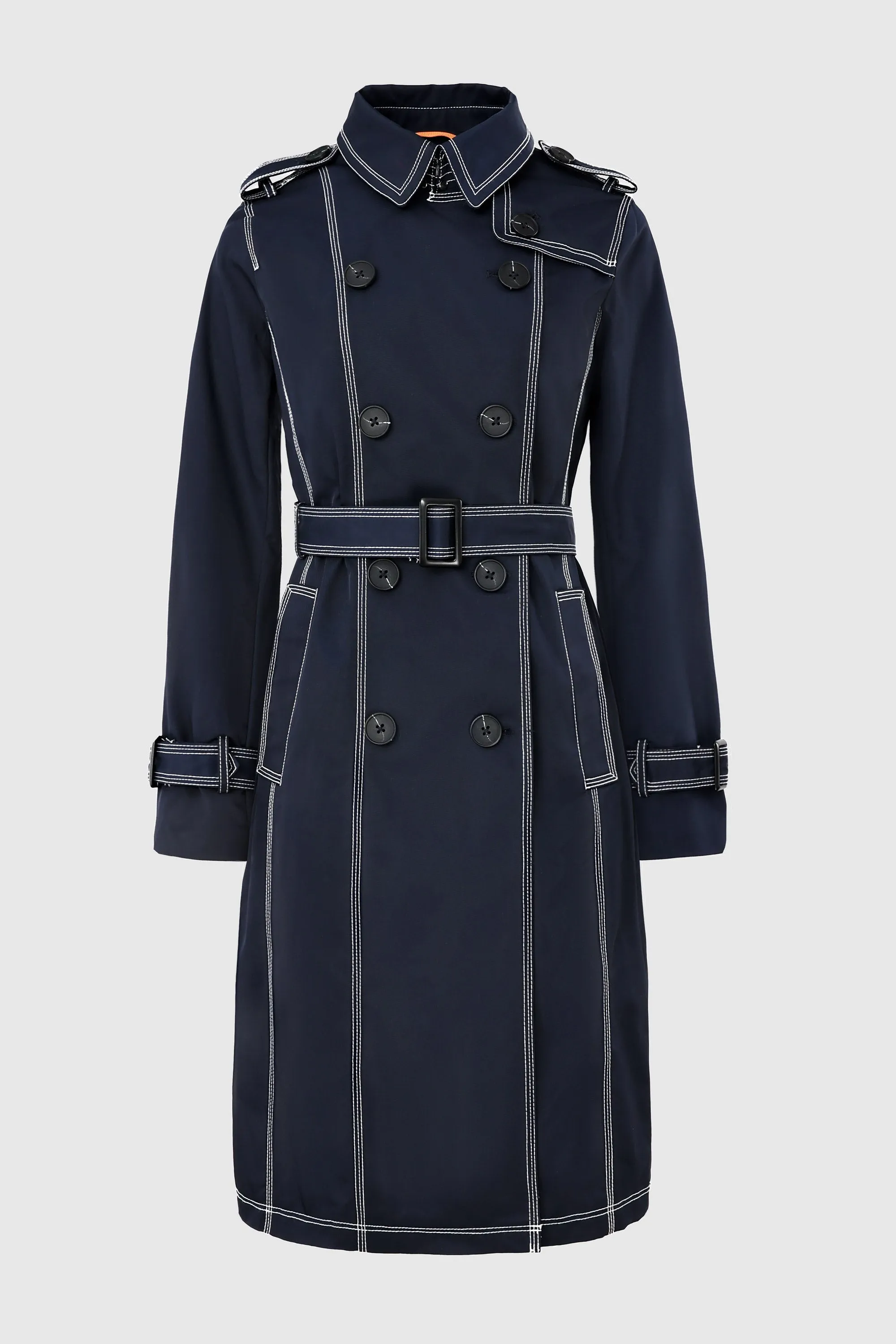 Double-Breasted Trench Coat