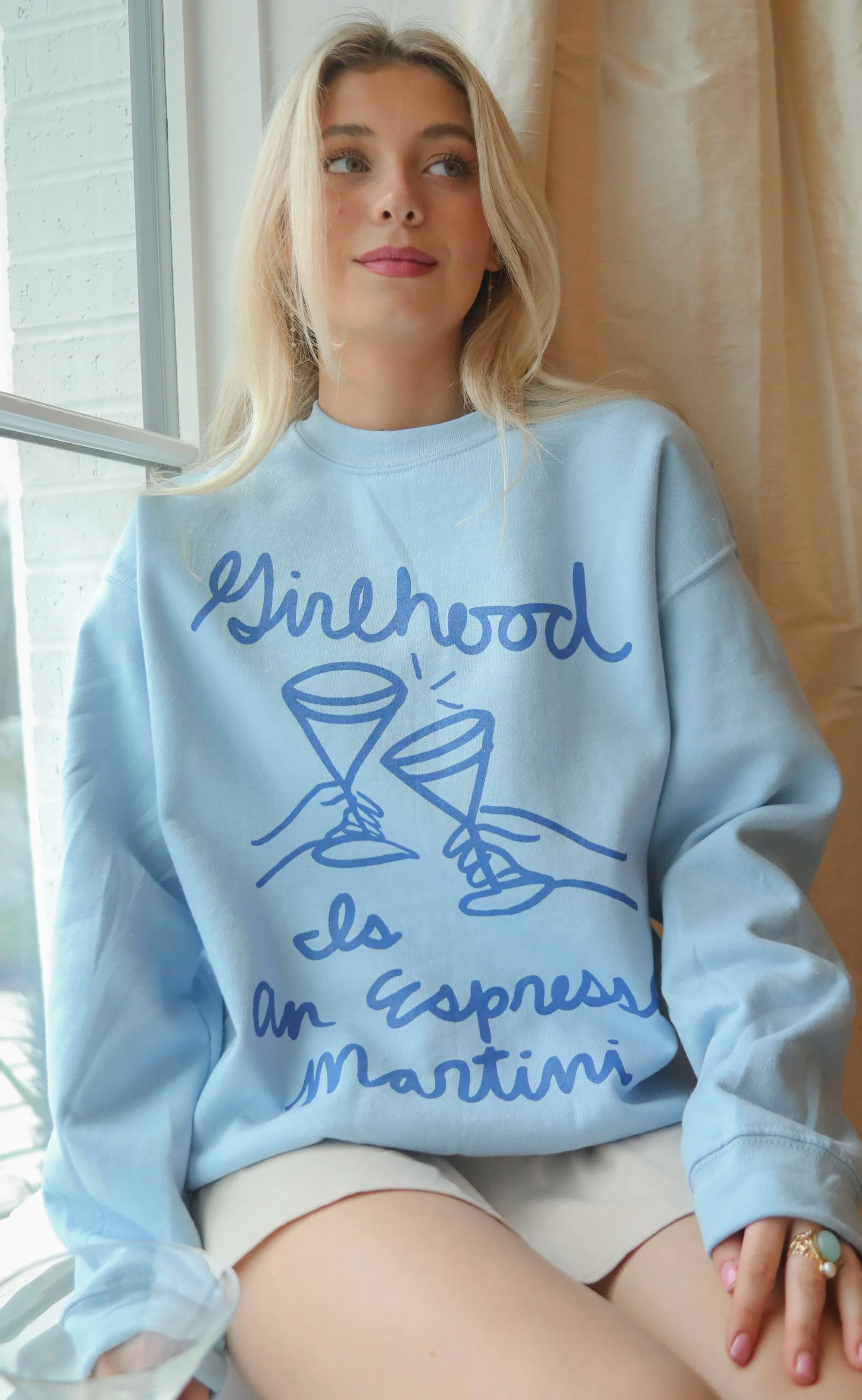 friday   saturday: girlhood sweatshirt