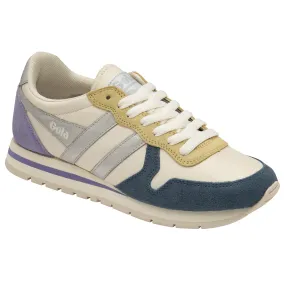 GOLA DAYTONA QUADRANT Blanc bleu lilas Sneakers Baskets adulte