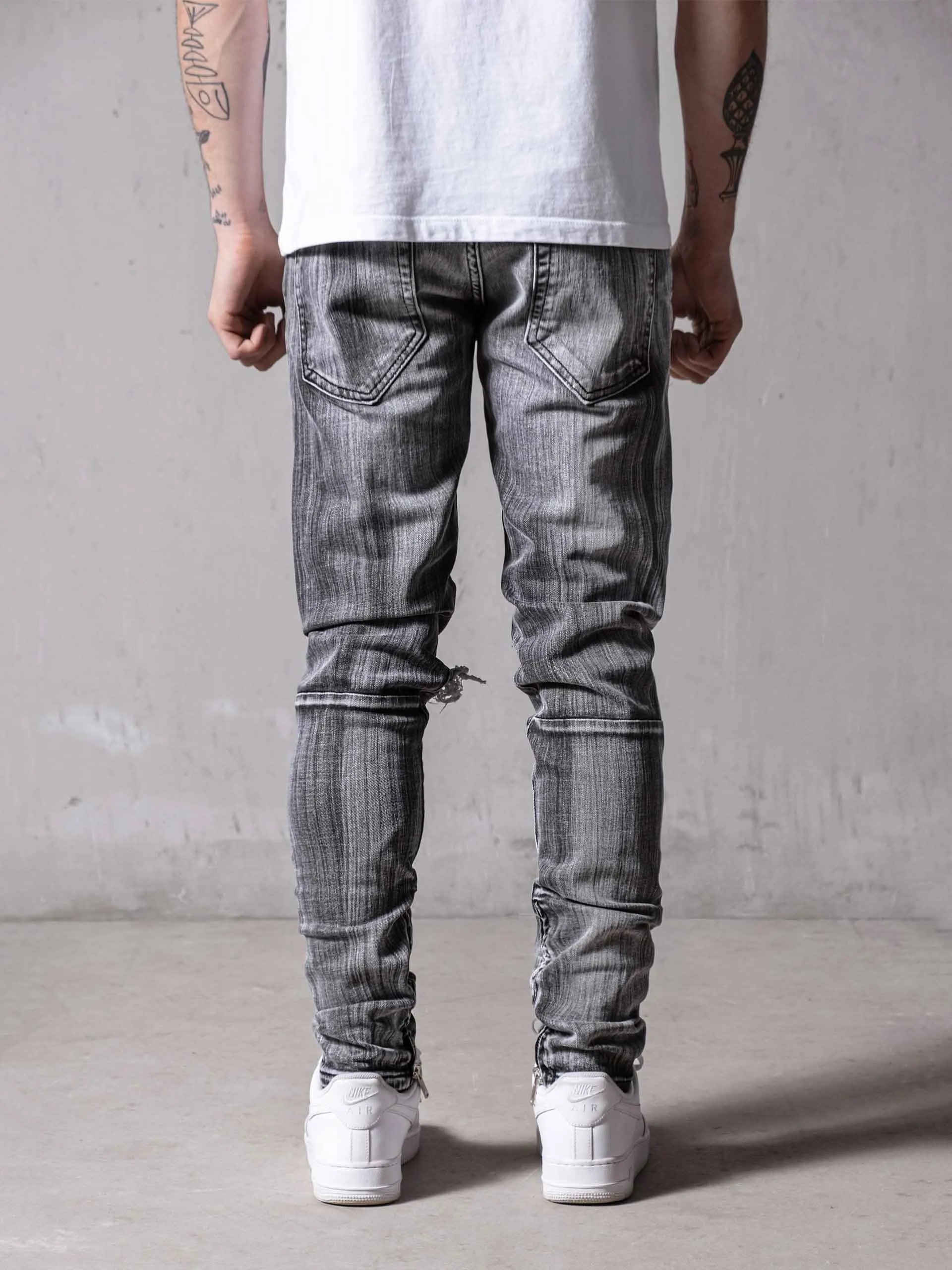 Grey Mono Essential Jeans