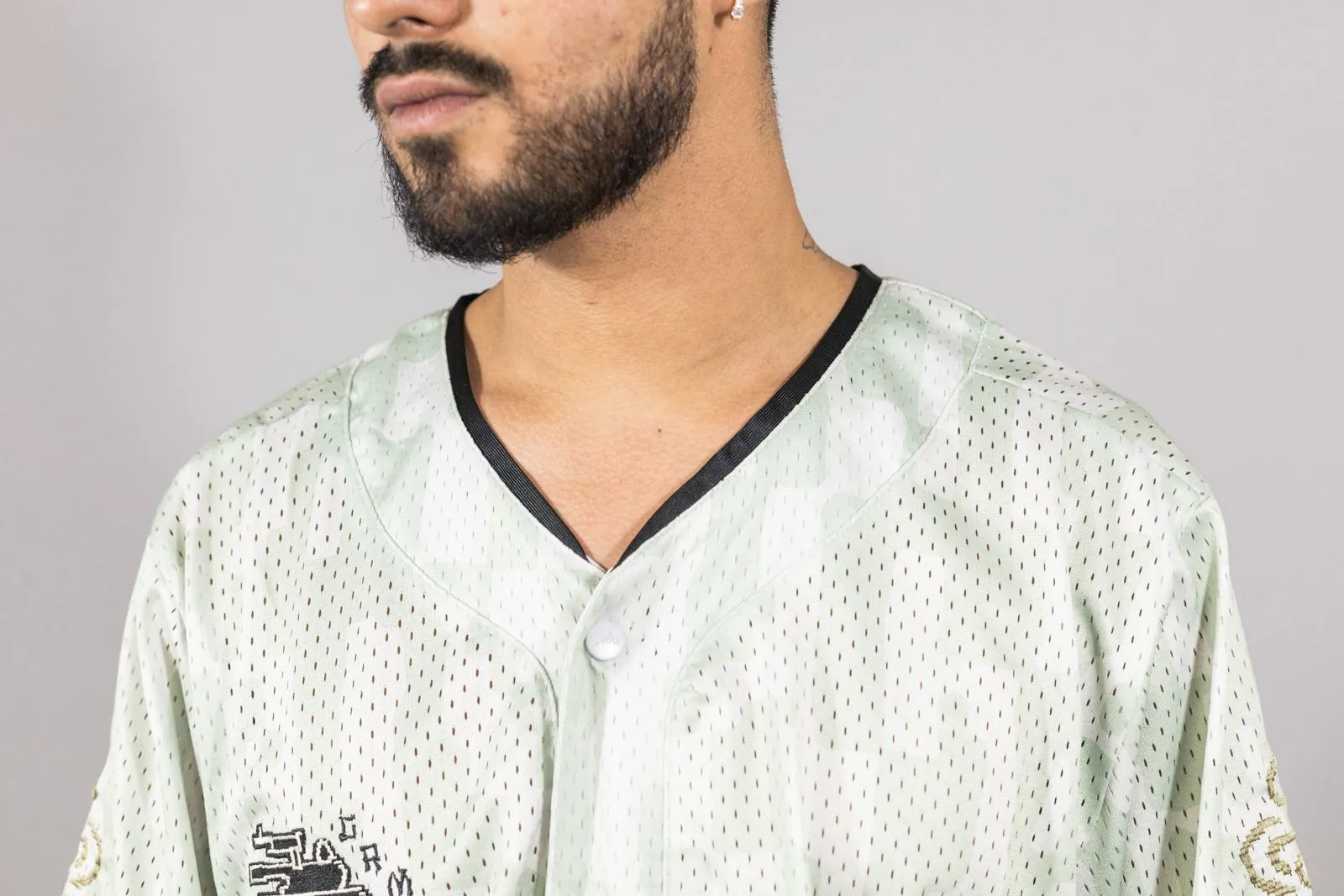 Grimey Lucky Dragon Mesh Baseball Jersey