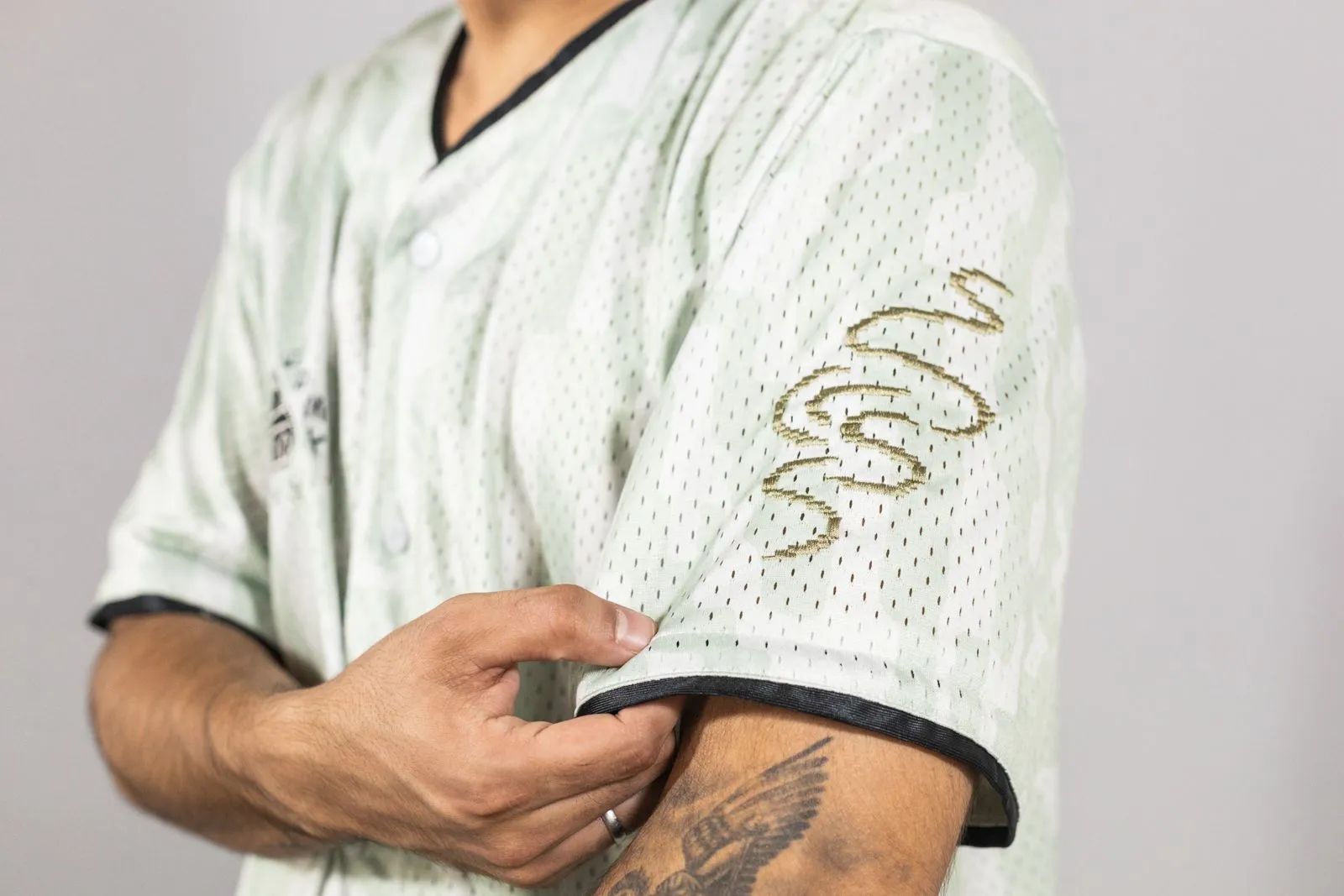 Grimey Lucky Dragon Mesh Baseball Jersey