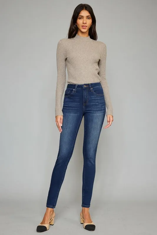 High Rise Super Skinny Jeans