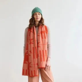 Keel Scarf - Rust & Rosehip