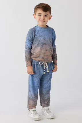 Kids Forest Sunset Pullover