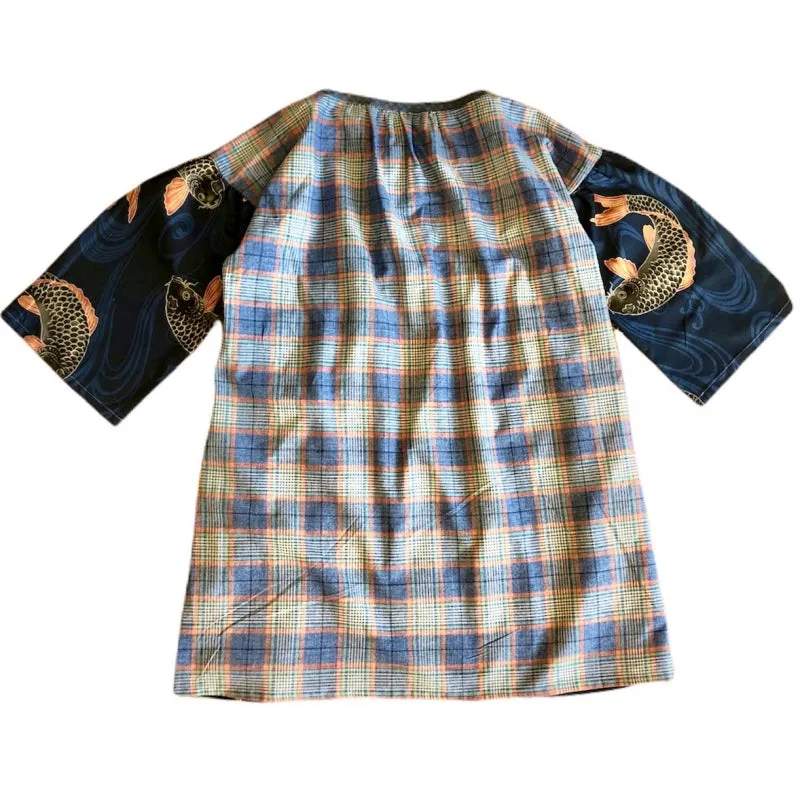 Koi Fish Cotton Tunic