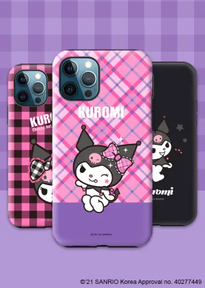 Kuromi double bumper iPhone case - SANRIO Korea