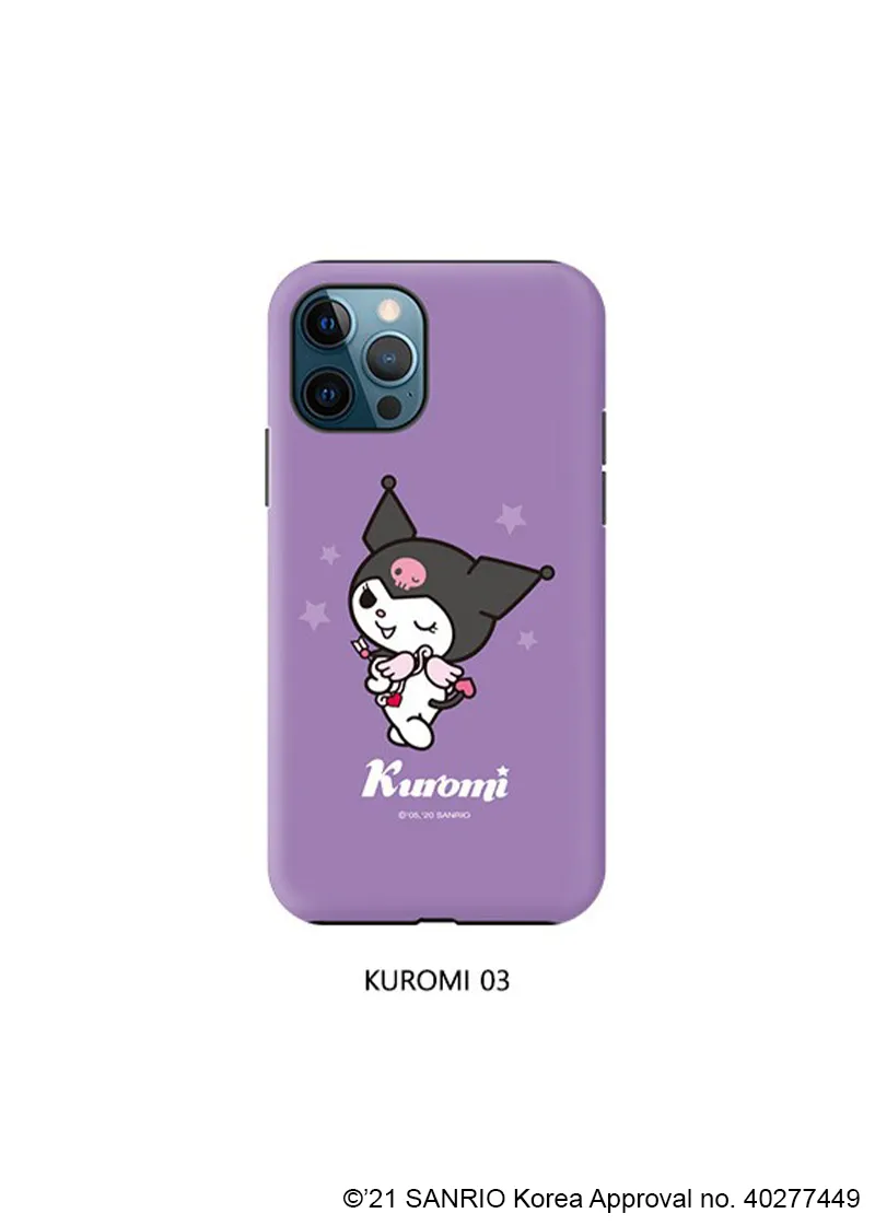 Kuromi double bumper iPhone case - SANRIO Korea