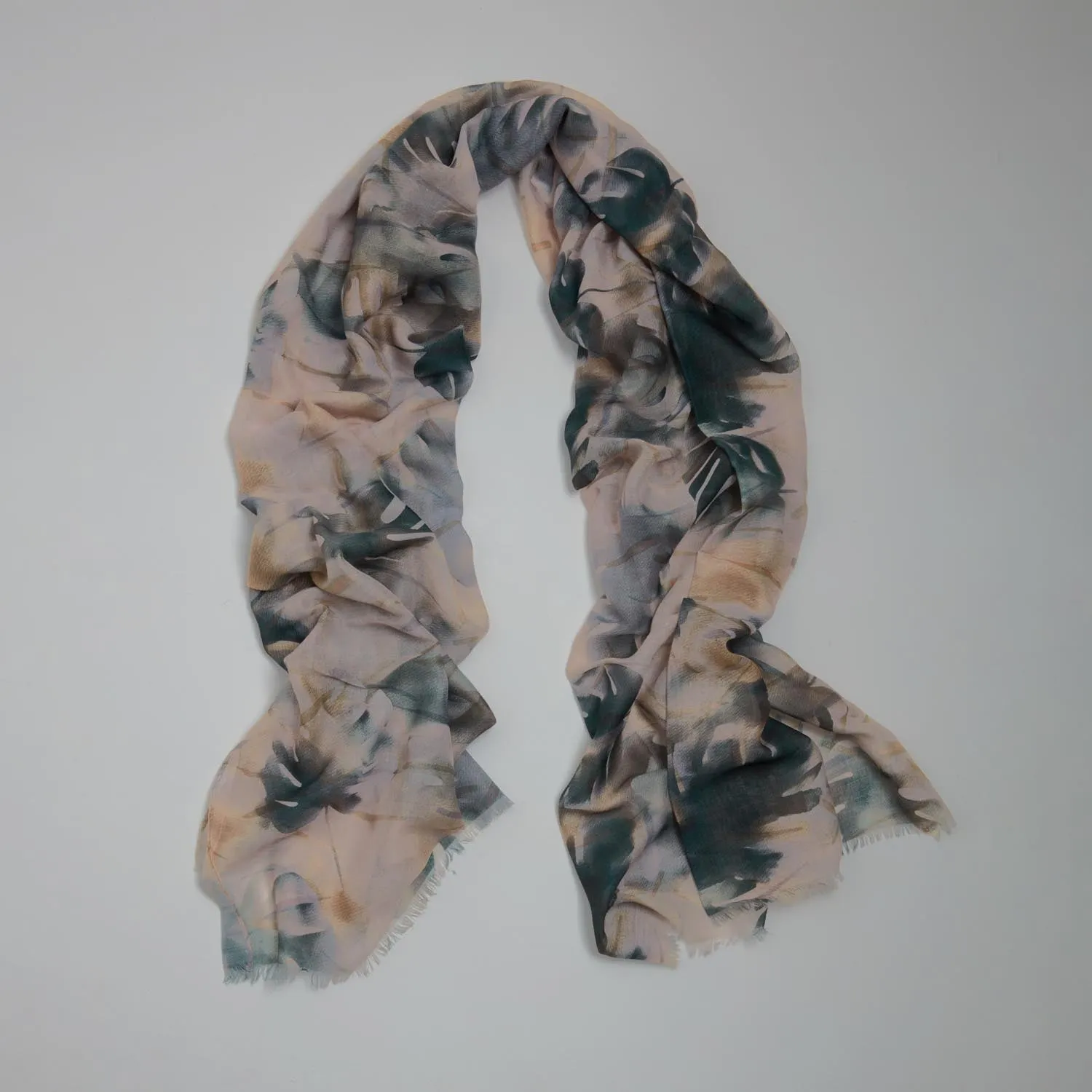 Leaf Print Scarf