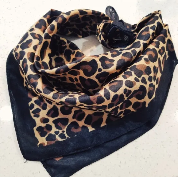 Leopard Print Scarf