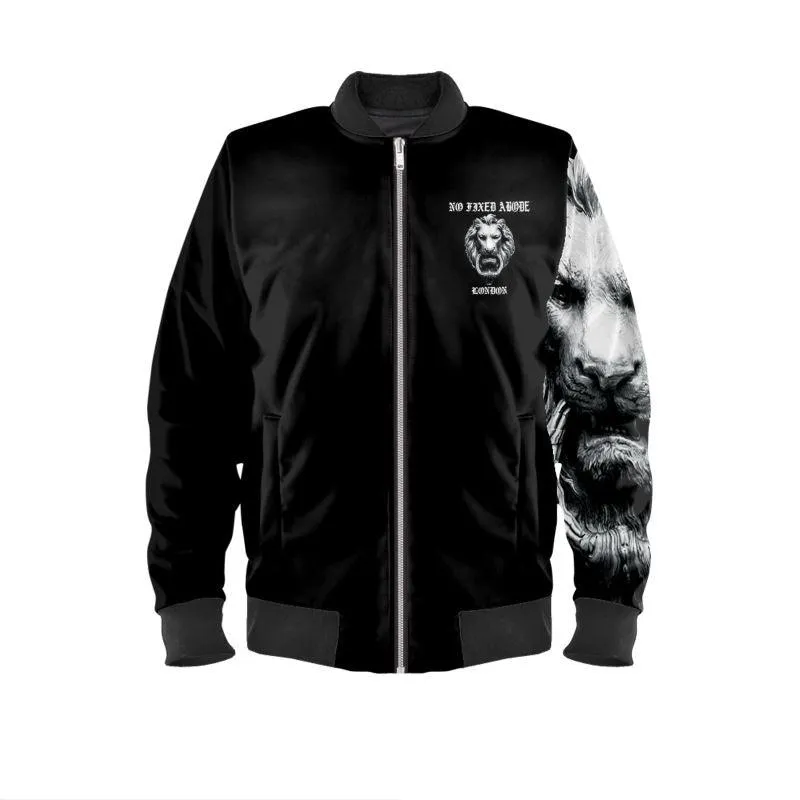 Lion Mens Bomber Jacket